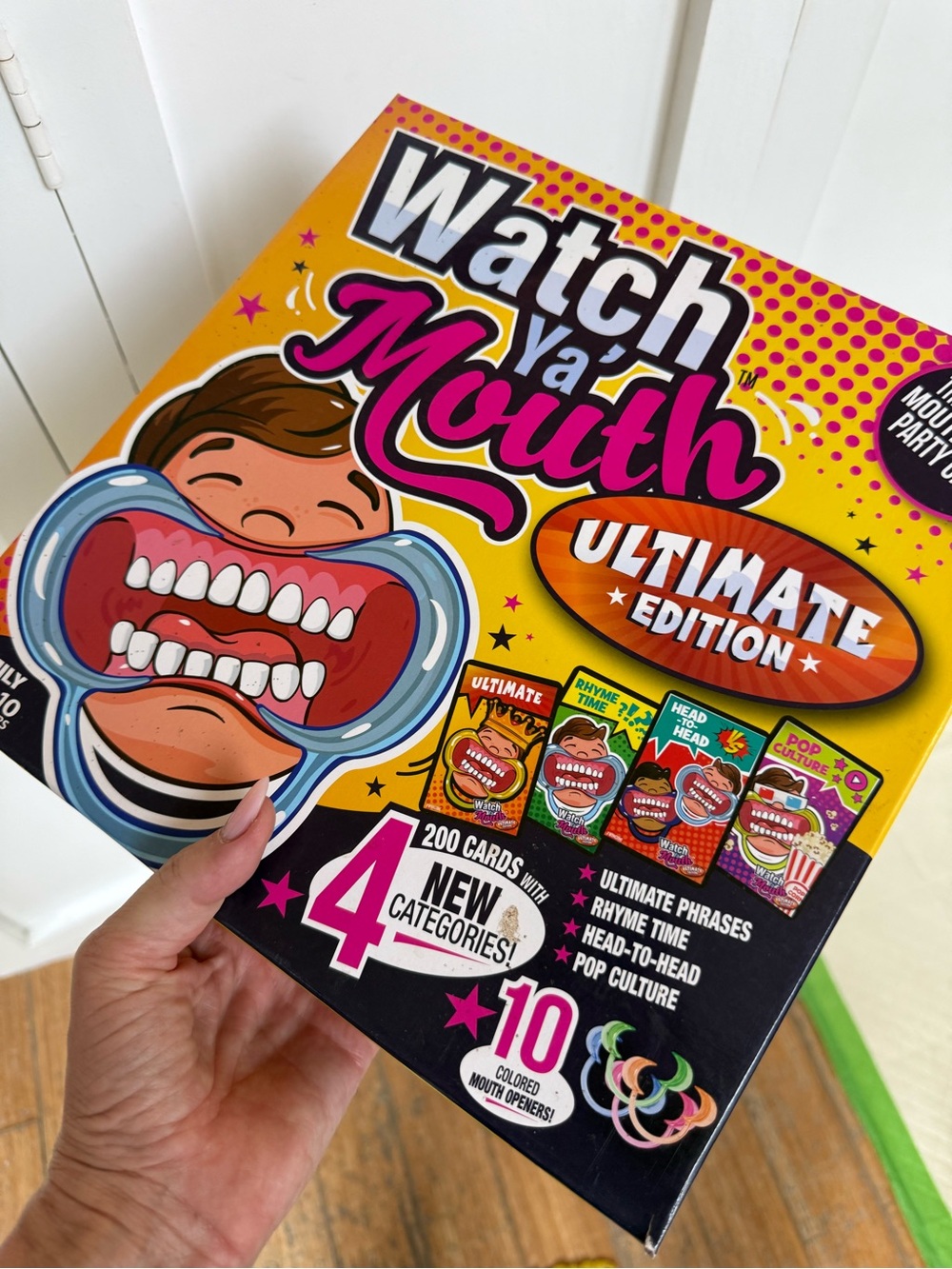 Hasbro Watch Ya' Mouth Ultimate Edition - Yellow, Pink, Orange
